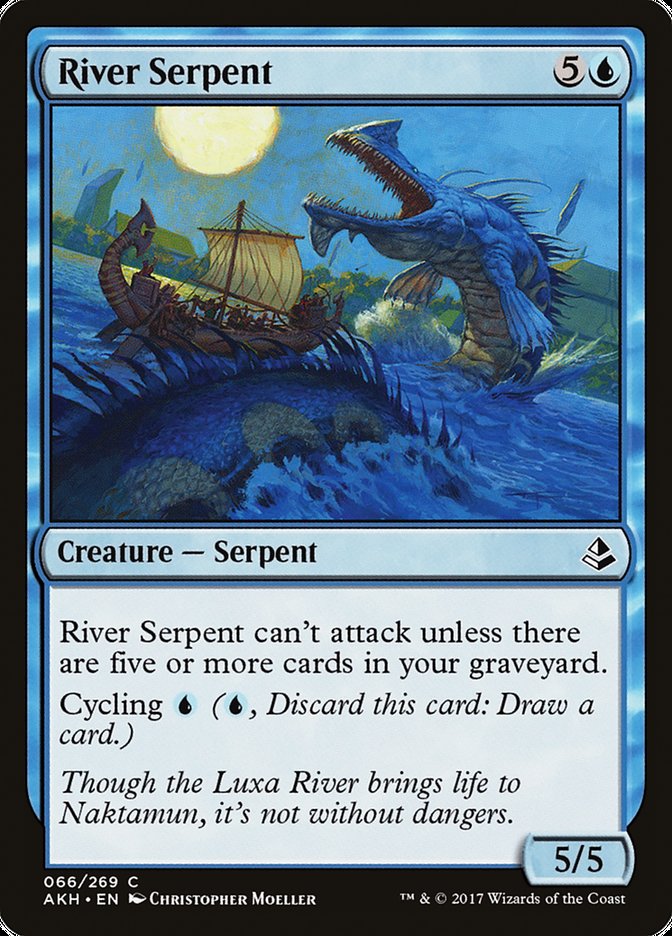River Serpent [Amonkhet] | The Gaming-Verse