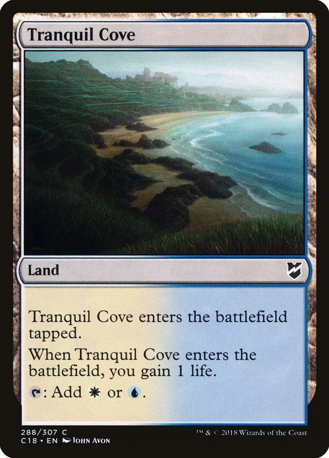 Tranquil Cove [Commander 2018] | The Gaming-Verse