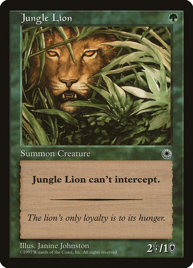 Jungle Lion [Portal] | The Gaming-Verse