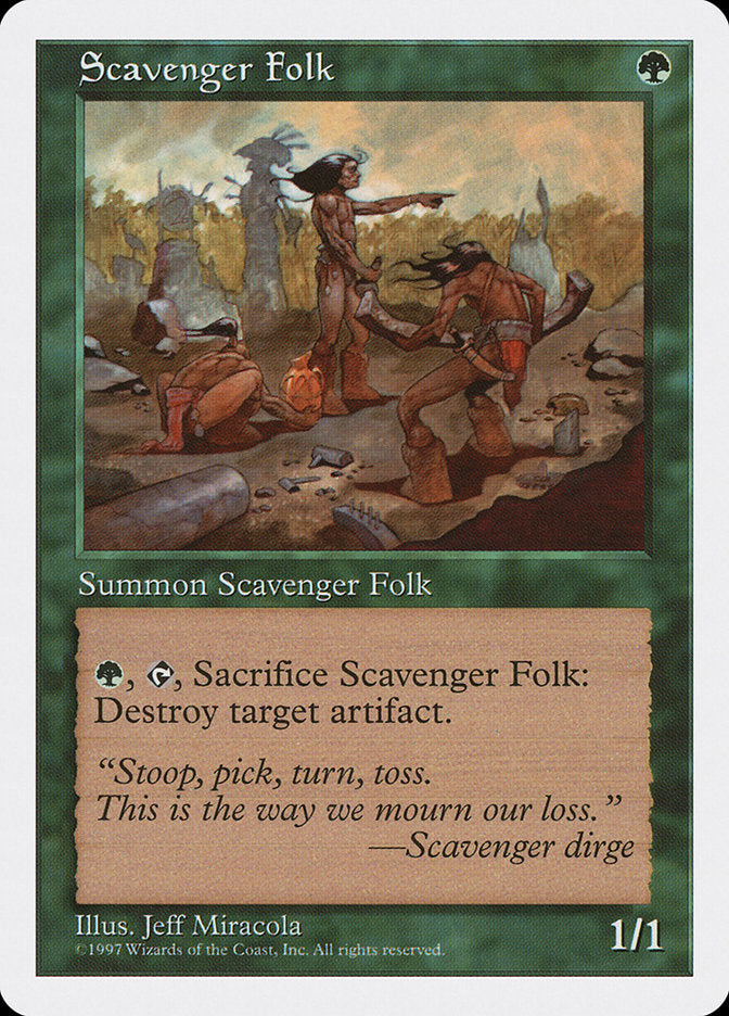 Scavenger Folk [Fifth Edition] | The Gaming-Verse