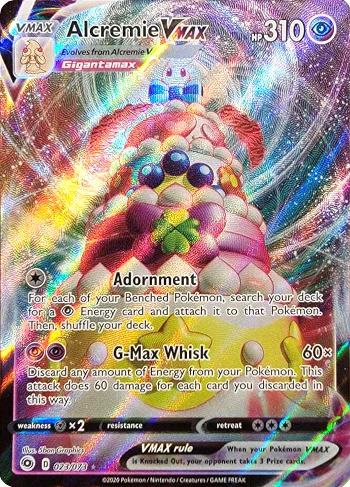 Alcremie VMAX (023/073) [Prize Pack Series One] | The Gaming-Verse