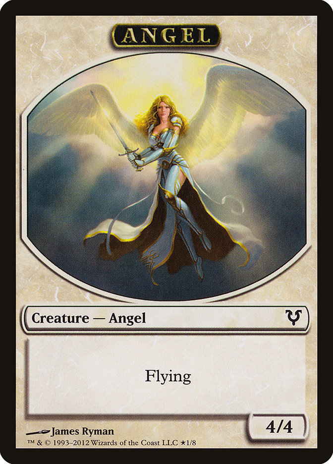 Angel // Demon Double-sided Token [Open the Helvault] | The Gaming-Verse