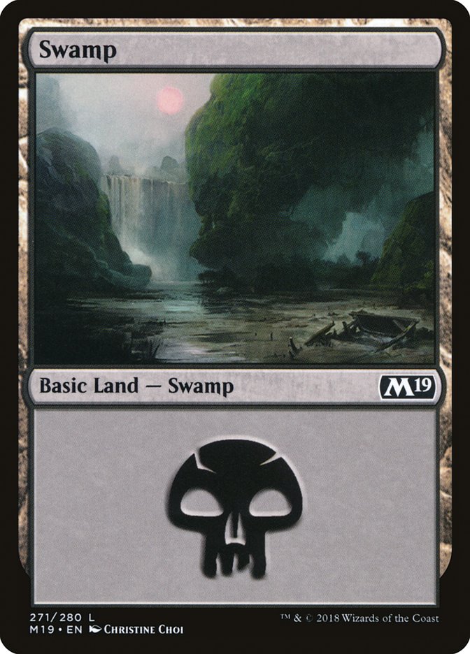 Swamp (#271) [Core Set 2019] | The Gaming-Verse