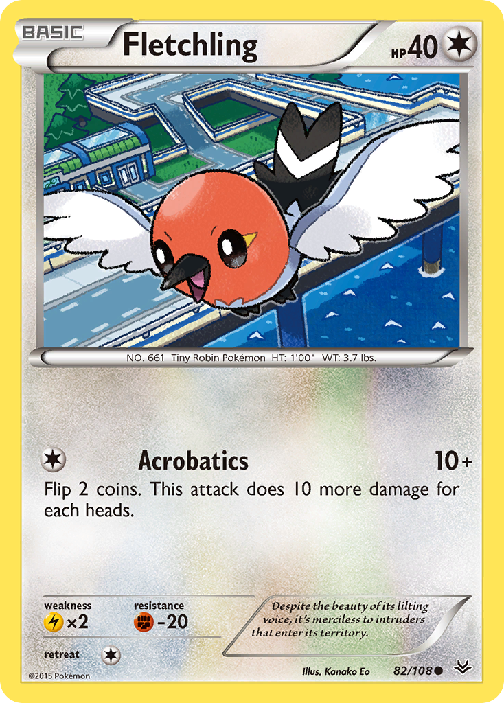 Fletchling (82/108) [XY: Roaring Skies] | The Gaming-Verse