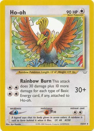 Ho-oh (18/64) [Neo Revelation Unlimited] | The Gaming-Verse