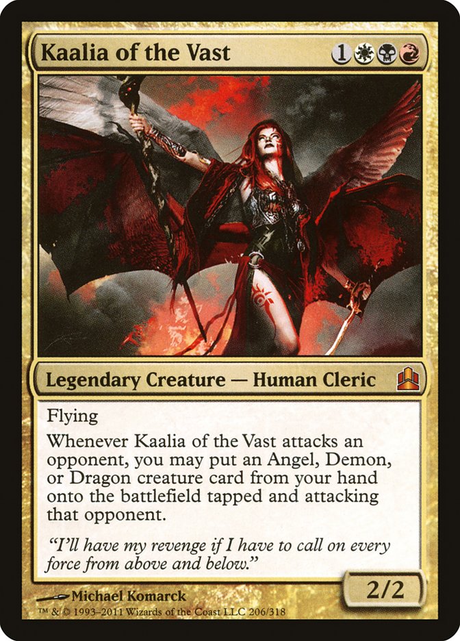 Kaalia of the Vast [Commander 2011] | The Gaming-Verse