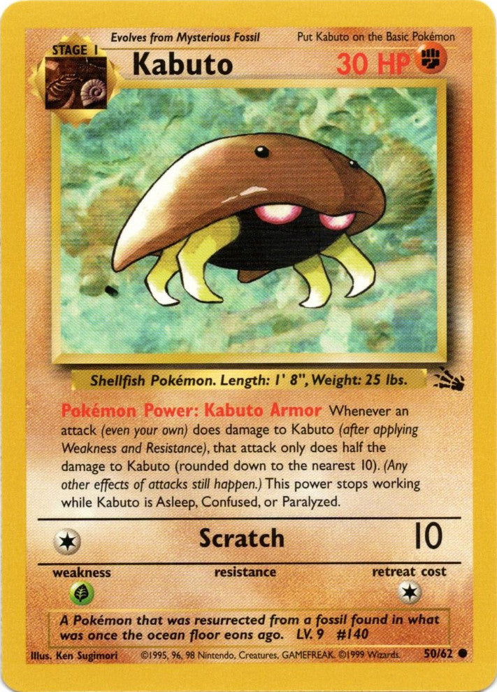 Kabuto (50/62) [Fossil Unlimited] | The Gaming-Verse