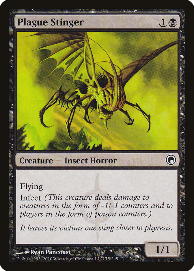 Plague Stinger [Scars of Mirrodin] | The Gaming-Verse