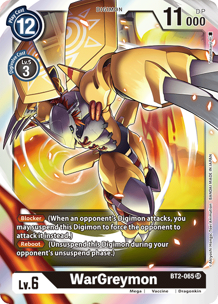 WarGreymon [BT2-065] [Release Special Booster Ver.1.0] | The Gaming-Verse