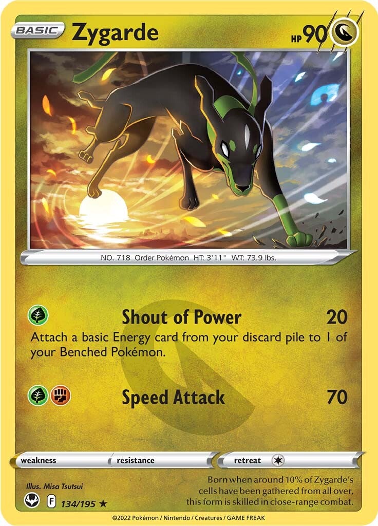 Zygarde (134/195) [Sword & Shield: Silver Tempest] | The Gaming-Verse