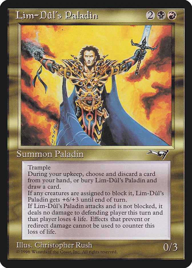 Lim-Dûl's Paladin [Alliances] | The Gaming-Verse