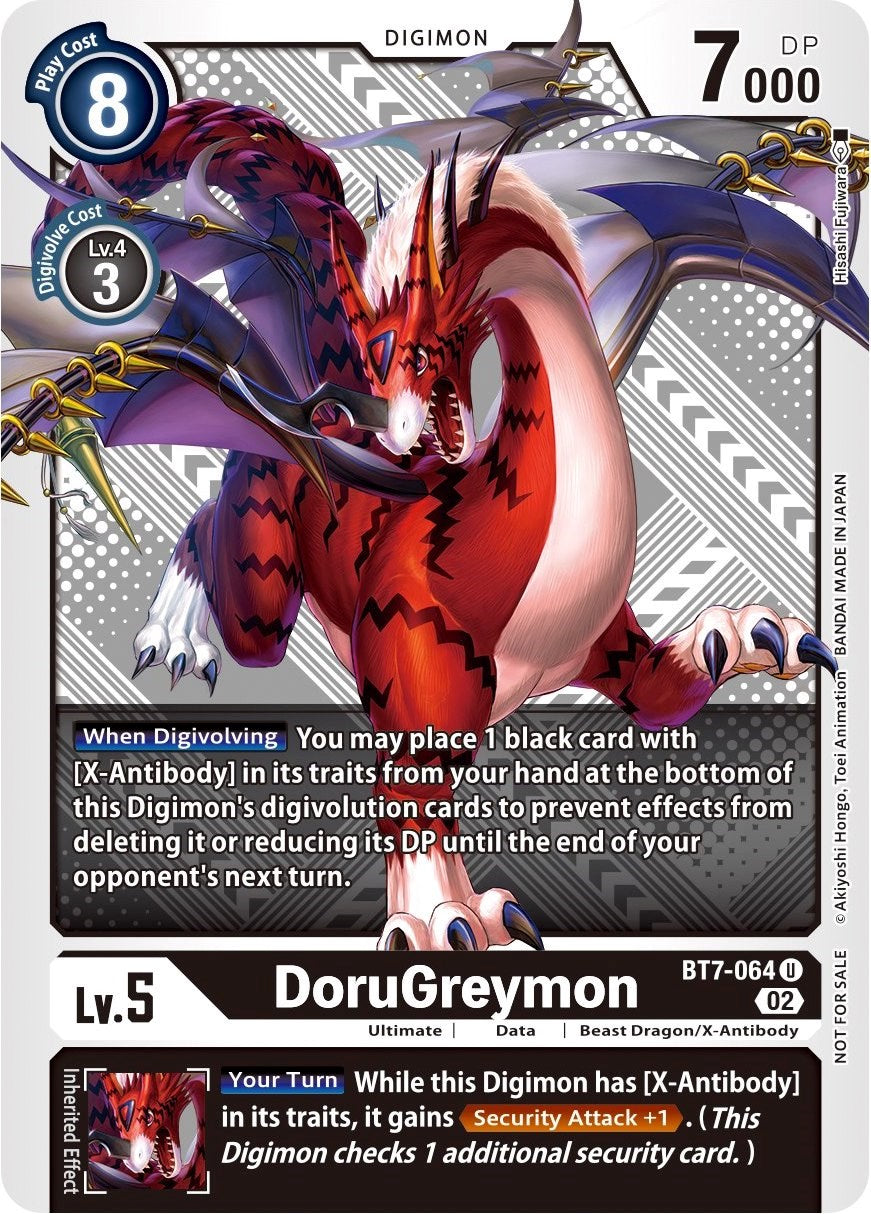 DoruGreymon [BT7-064] (Winner Pack Xros Encounter) [Next Adventure Promos] | The Gaming-Verse