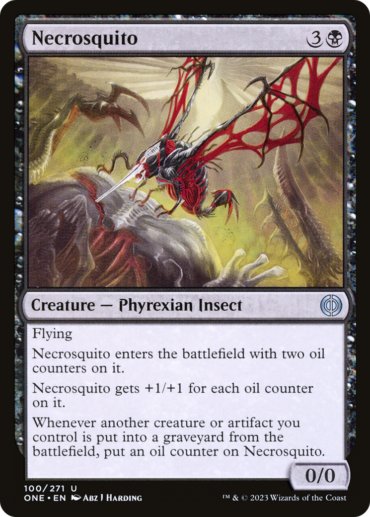 Necrosquito [Phyrexia: All Will Be One] | The Gaming-Verse