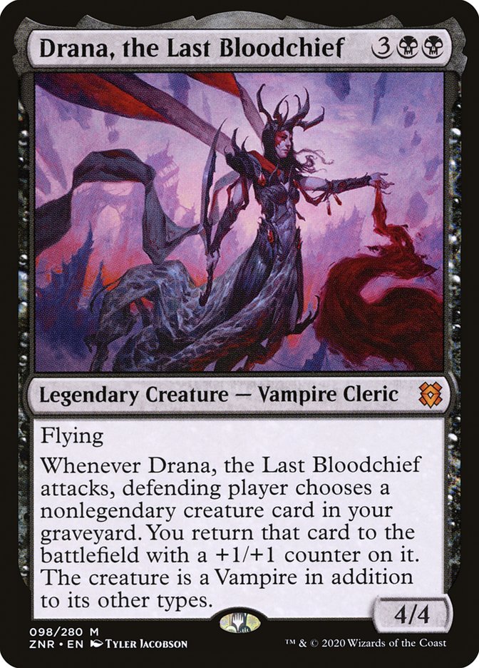 Drana, the Last Bloodchief [Zendikar Rising] | The Gaming-Verse