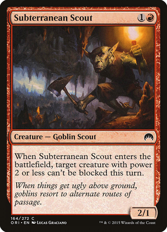 Subterranean Scout [Magic Origins] | The Gaming-Verse