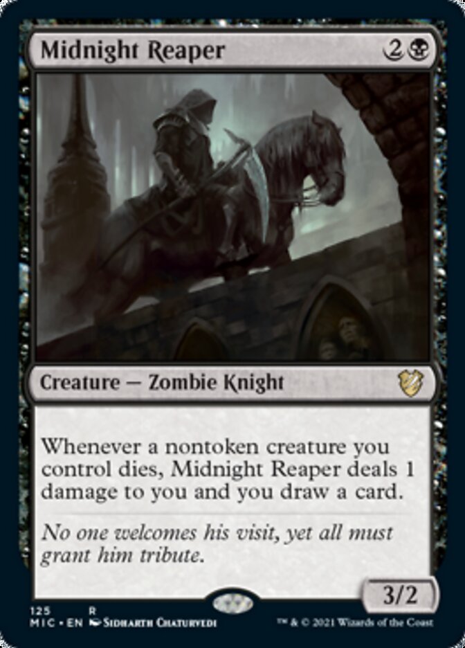 Midnight Reaper [Innistrad: Midnight Hunt Commander] | The Gaming-Verse