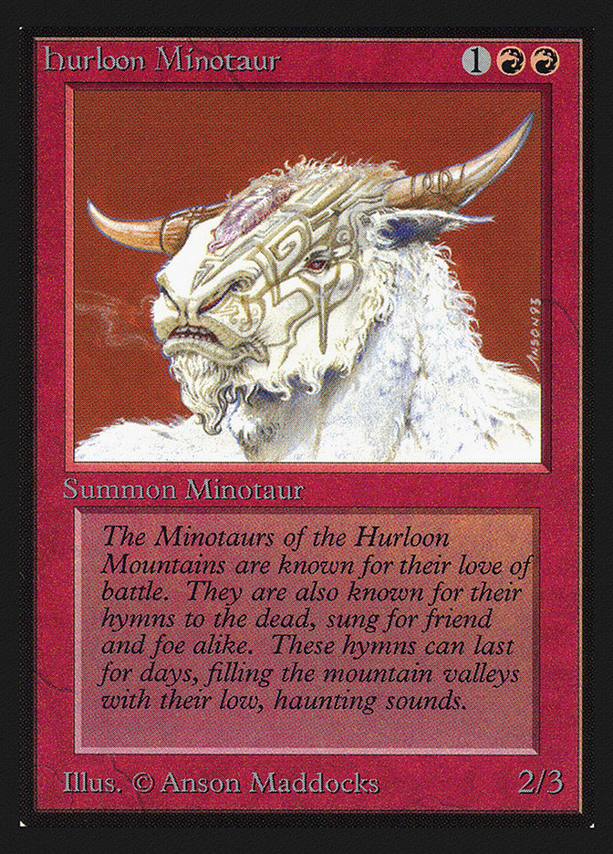 Hurloon Minotaur (IE) [Intl. Collectors’ Edition] | The Gaming-Verse