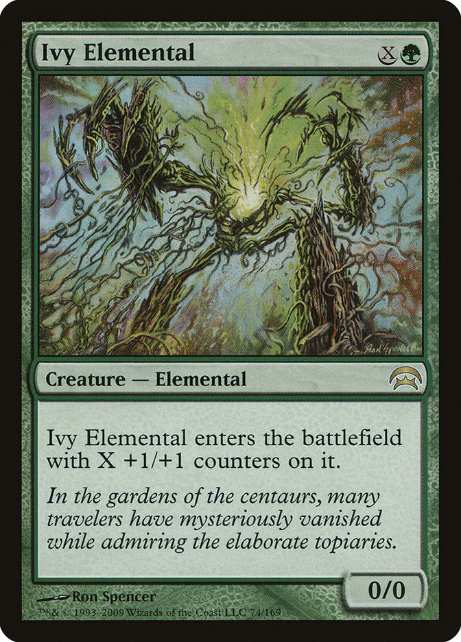 Ivy Elemental [Planechase] | The Gaming-Verse