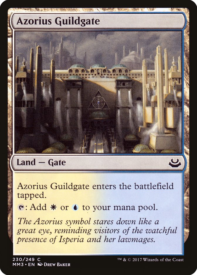 Azorius Guildgate [Modern Masters 2017] | The Gaming-Verse