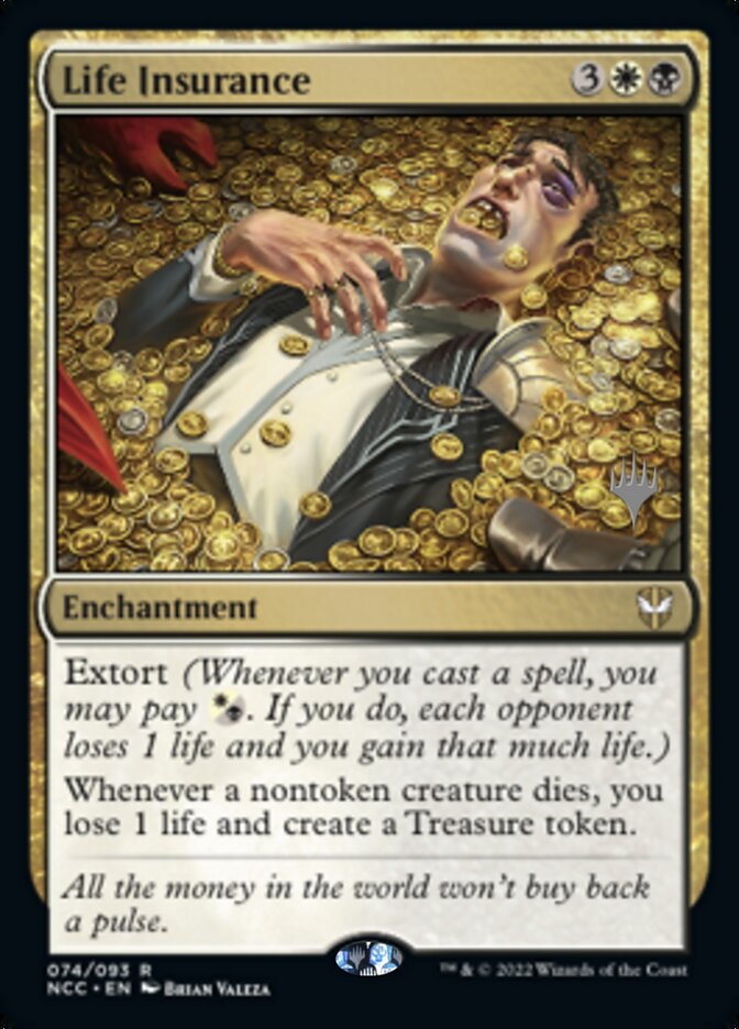 Life Insurance (Promo Pack) [Streets of New Capenna Commander Promos] | The Gaming-Verse