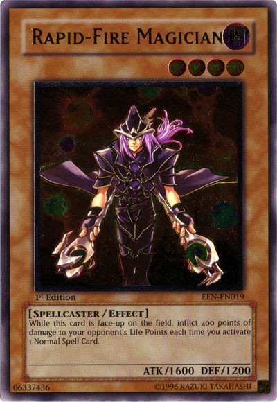 Rapid-Fire Magician [EEN-EN019] Ultimate Rare | The Gaming-Verse