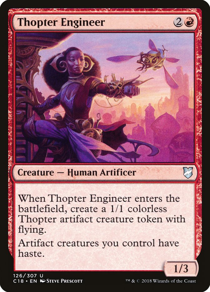 Thopter Engineer [Commander 2018] | The Gaming-Verse