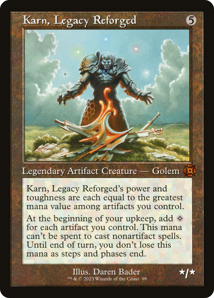 Karn, Legacy Reforged (Retro) [March of the Machine: The Aftermath] | The Gaming-Verse