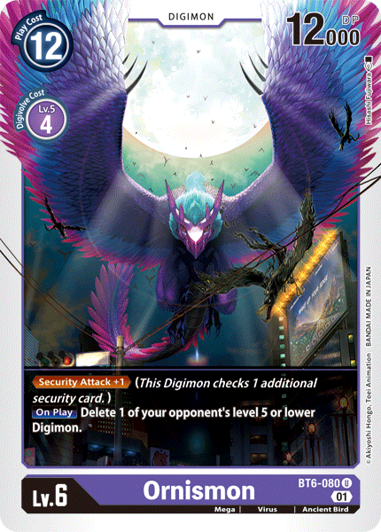 Ornismon [BT6-080] [Double Diamond] | The Gaming-Verse