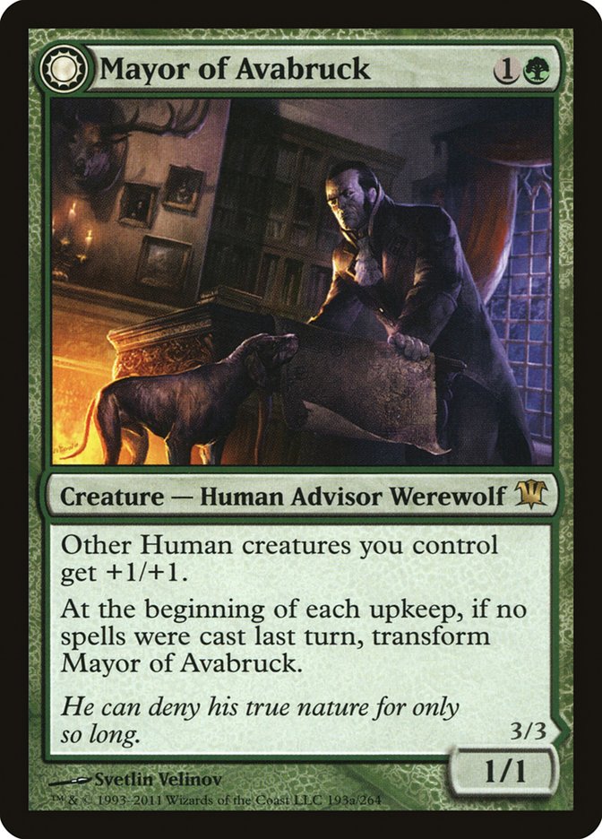 Mayor of Avabruck // Howlpack Alpha [Innistrad] | The Gaming-Verse