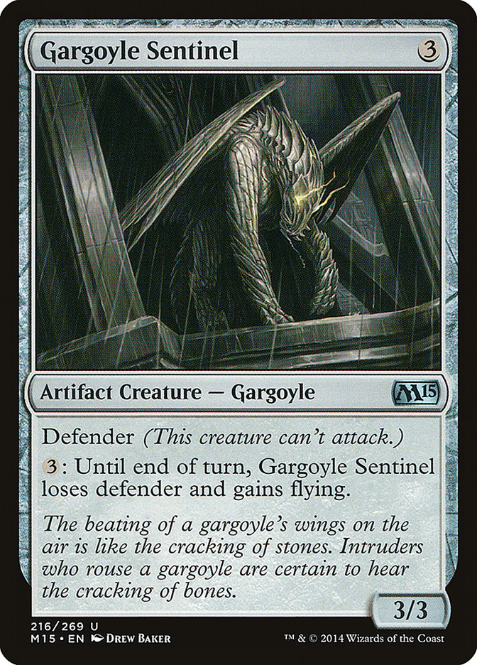 Gargoyle Sentinel [Magic 2015] | The Gaming-Verse