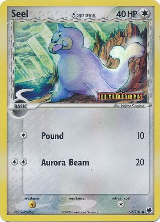 Seel (62/101) (Delta Species) (Stamped) [EX: Dragon Frontiers] | The Gaming-Verse