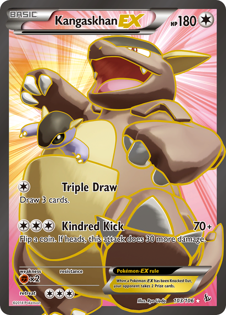 Kangaskhan EX (103/106) [XY: Flashfire] | The Gaming-Verse