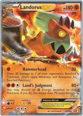 Landorus EX (89/149) (The Flying Hammer - Rowan Stavenow) [World Championships 2015] | The Gaming-Verse