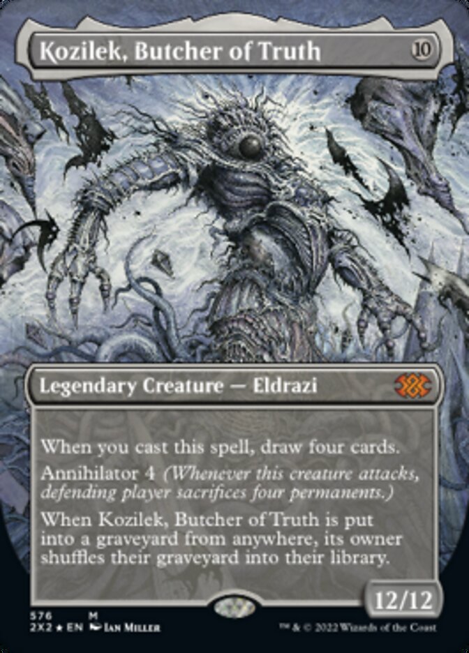 Kozilek, Butcher of Truth (Textured Foil) [Double Masters 2022] | The Gaming-Verse