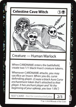 Celestine Cave Witch (2021 Edition) [Mystery Booster Playtest Cards] | The Gaming-Verse