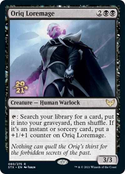 Oriq Loremage  [Strixhaven: School of Mages Prerelease Promos] | The Gaming-Verse