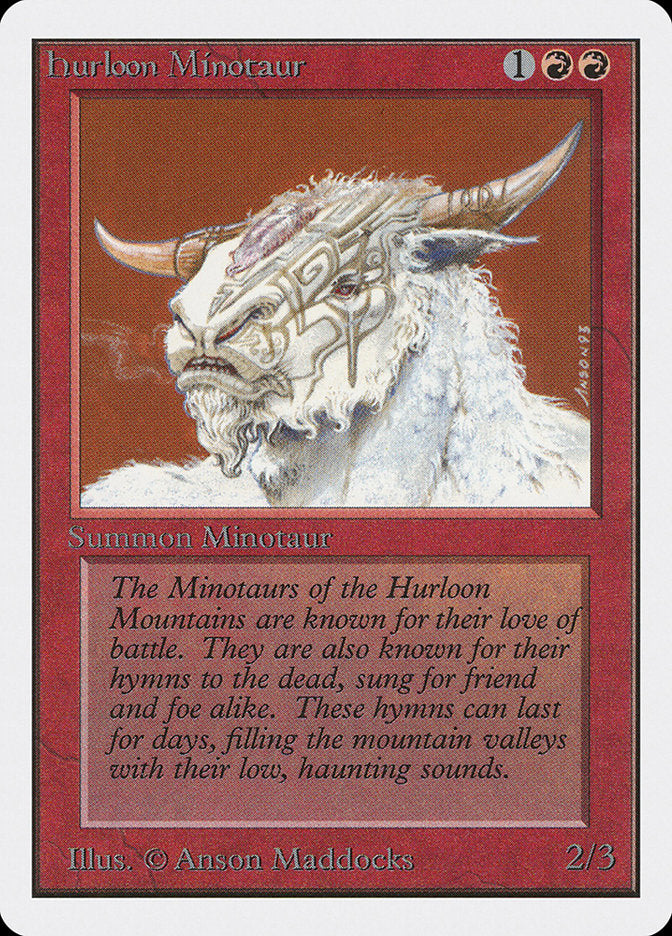 Hurloon Minotaur [Unlimited Edition] | The Gaming-Verse