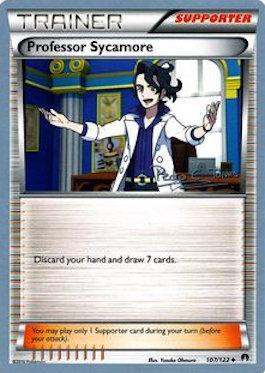 Professor Sycamore (107/122) (Dragones y Sombras - Pedro Eugenio Torres) [World Championships 2018] | The Gaming-Verse