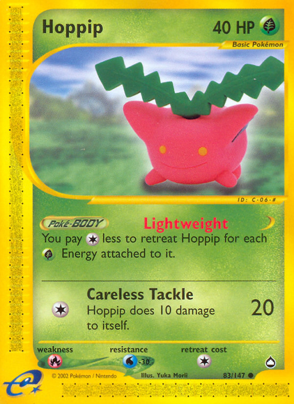 Hoppip (83/147) [Aquapolis] | The Gaming-Verse