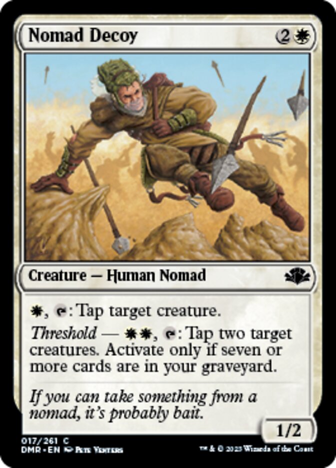 Nomad Decoy [Dominaria Remastered] | The Gaming-Verse