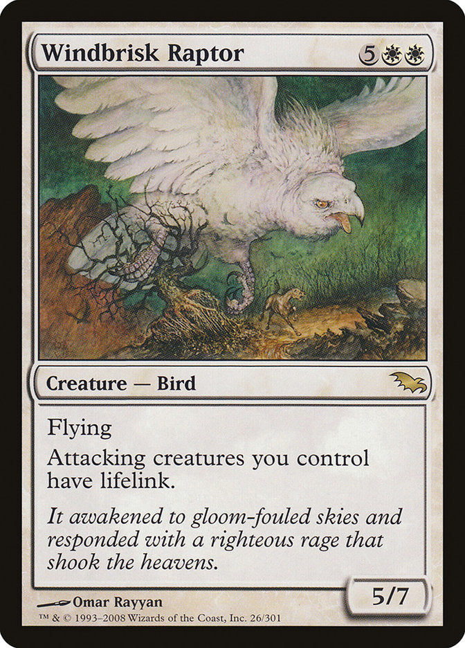 Windbrisk Raptor [Shadowmoor] | The Gaming-Verse