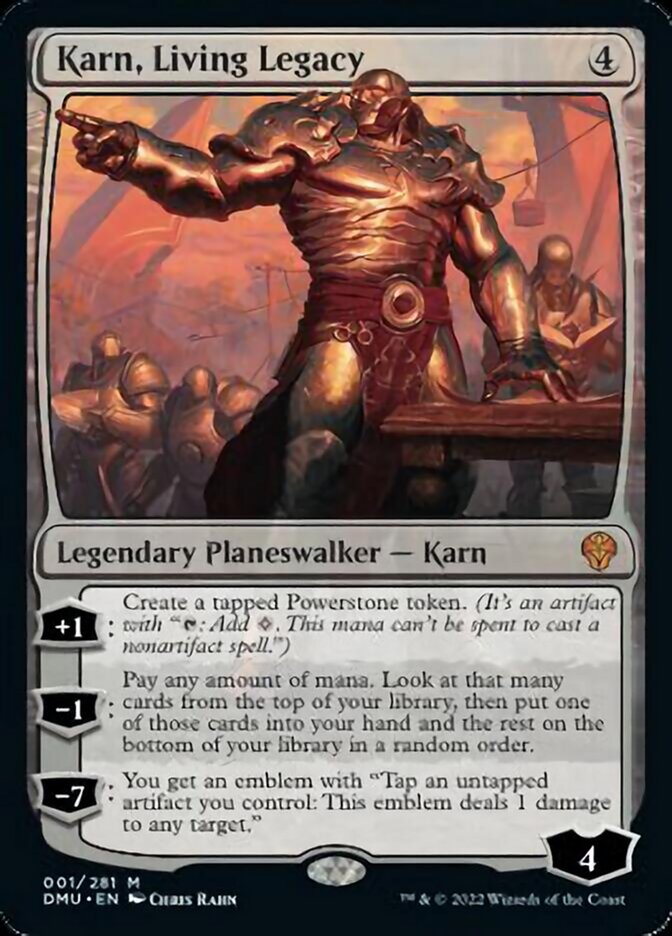 Karn, Living Legacy [Dominaria United] | The Gaming-Verse