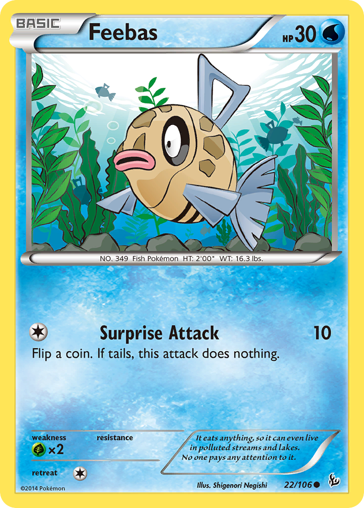 Feebas (22/106) [XY: Flashfire] | The Gaming-Verse