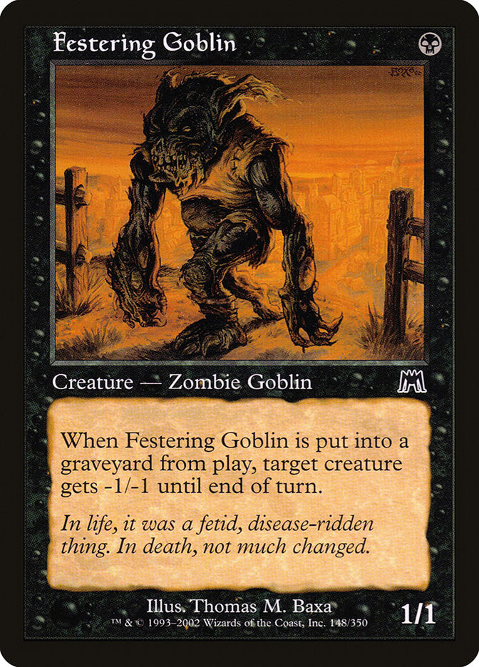 Festering Goblin [Onslaught] | The Gaming-Verse