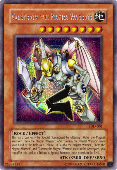 Valkyrion the Magna Warrior [SDD-001] Secret Rare | The Gaming-Verse