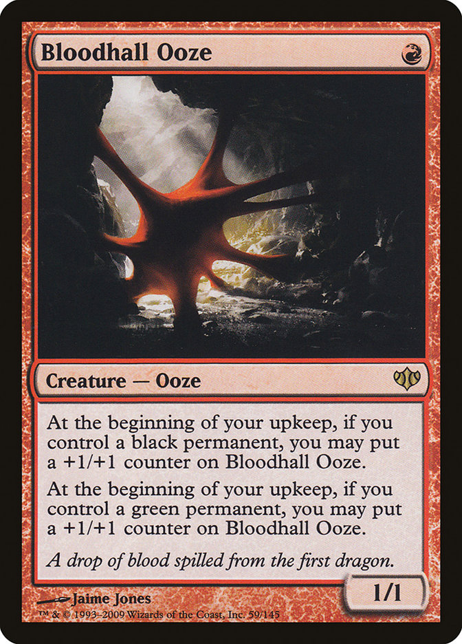 Bloodhall Ooze [Conflux] | The Gaming-Verse
