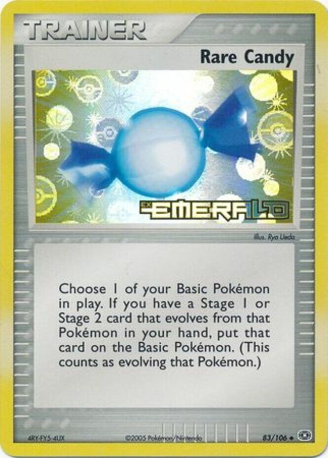 Rare Candy (83/106) (Stamped) [EX: Emerald] | The Gaming-Verse