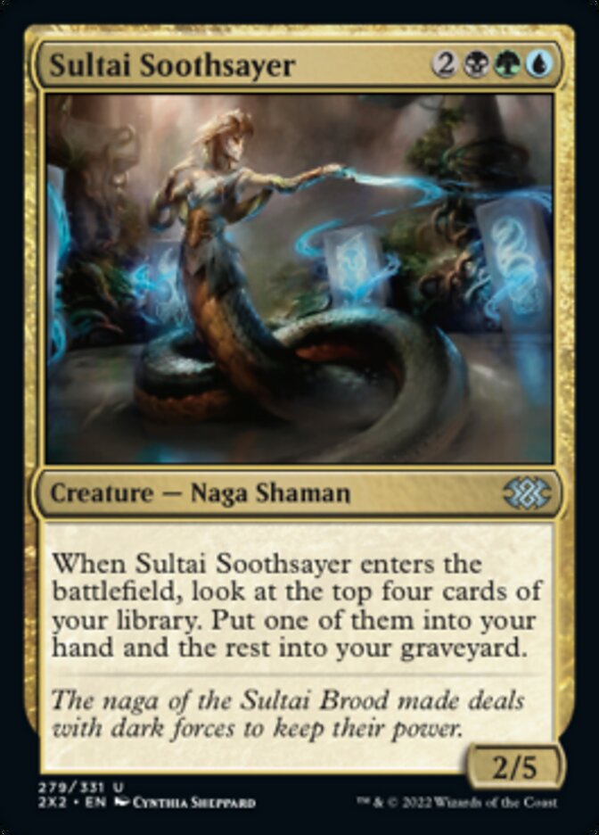 Sultai Soothsayer [Double Masters 2022] | The Gaming-Verse
