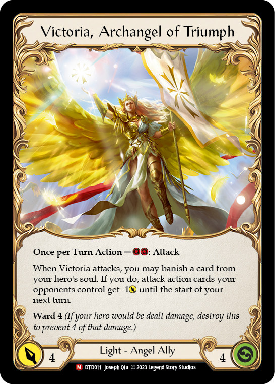 Figment of Triumph // Victoria, Archangel of Triumph [DTD011 //] (Dusk Till Dawn) | The Gaming-Verse