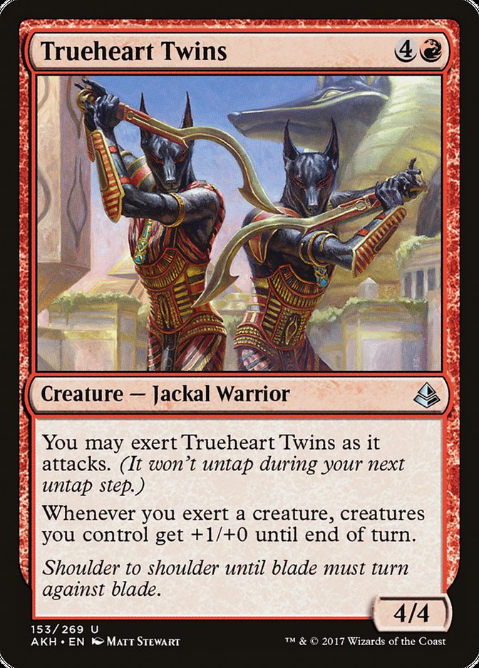 Trueheart Twins [Amonkhet] | The Gaming-Verse